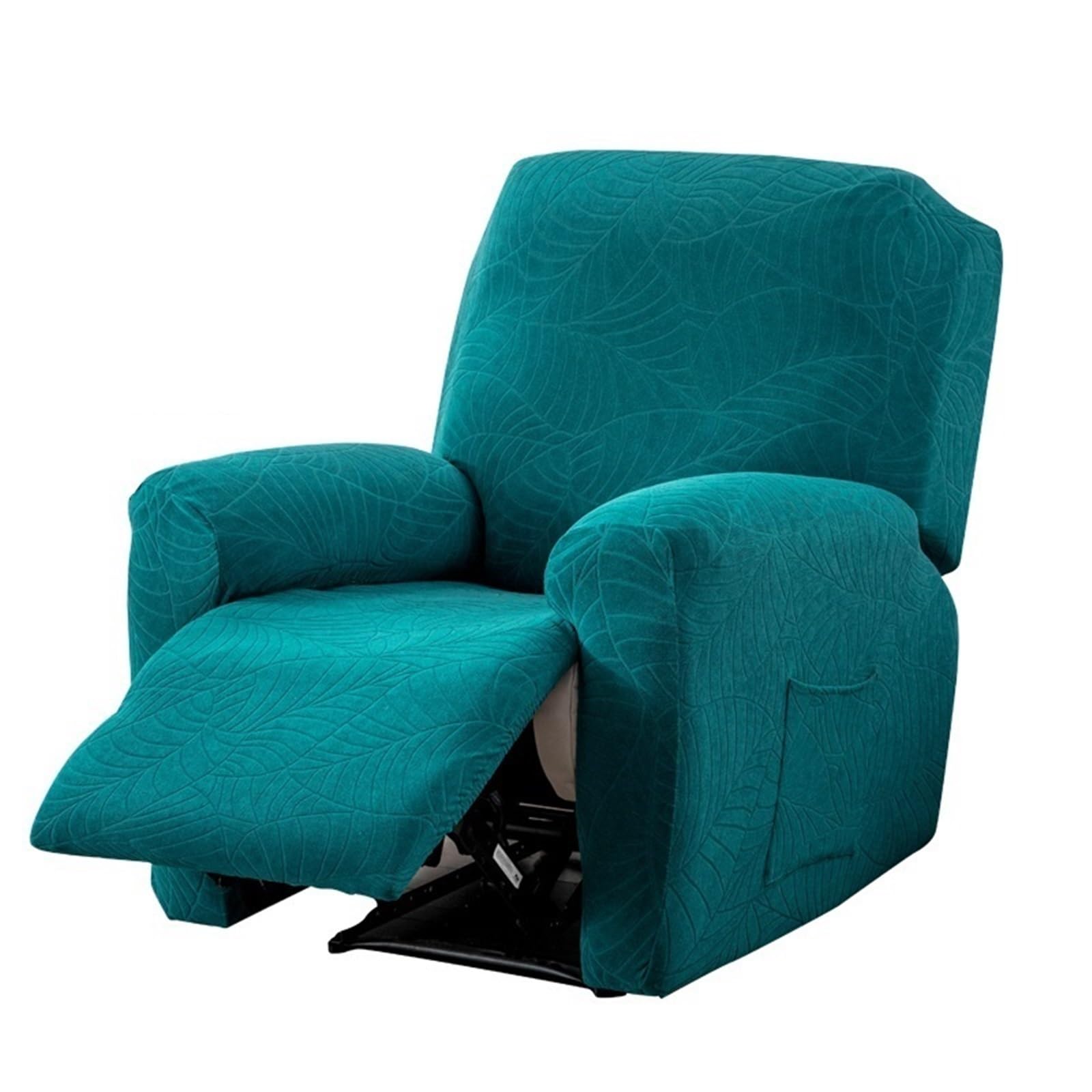 Funda para sillón reclinable en sala de estar con práctico bolsillo