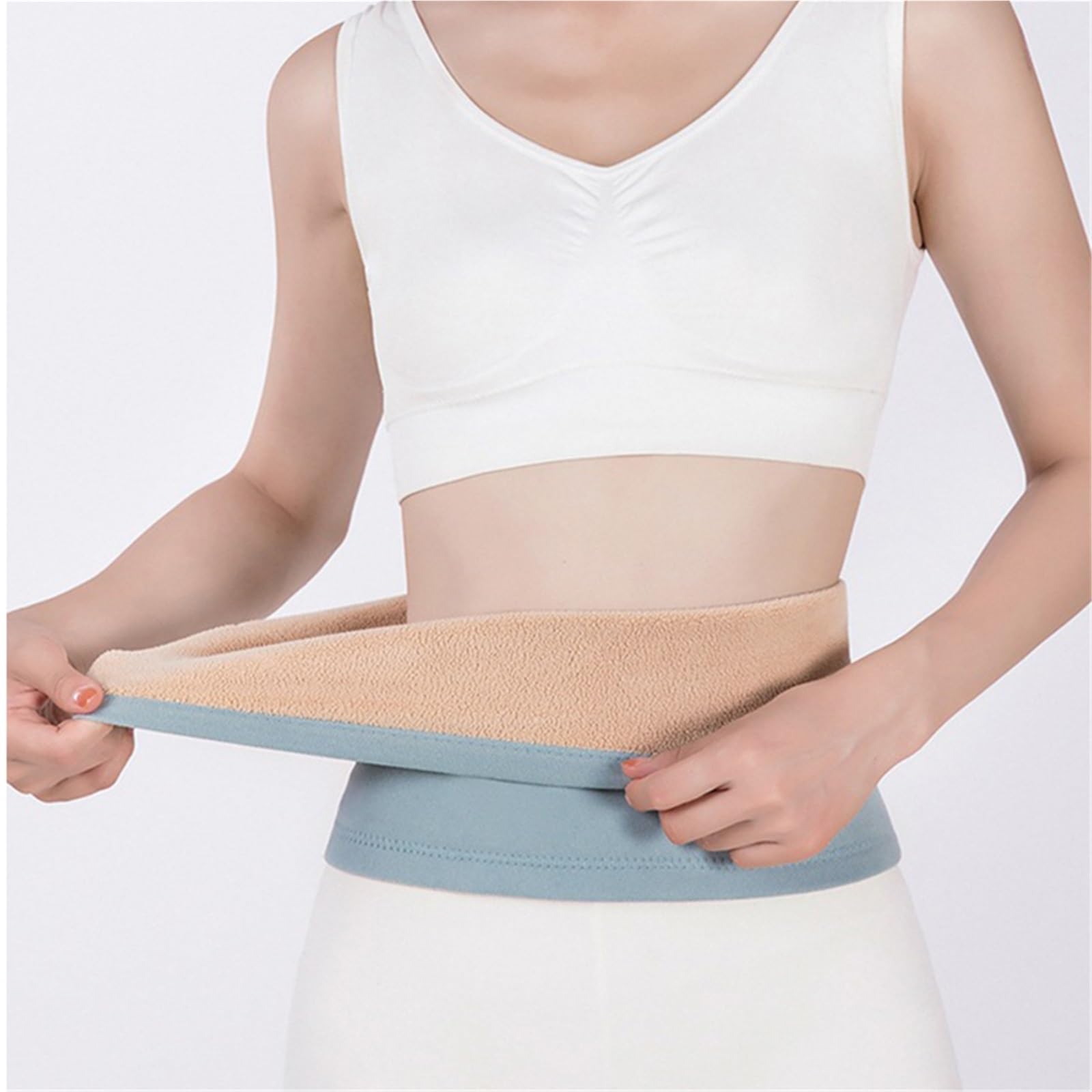 NierenwäRmer 2 Stück Taillenwärmer Thermo-Stützgürtel for den unteren Rücken, Bauch- und Nierenwärmer for den Winter Winter NierenwäRmer