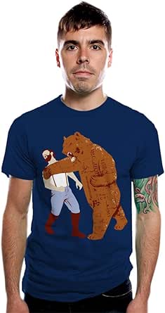2XL Shirts Lumberjack Grizzly Bear Art Etsy Animal T Shirt Chuck Norris Shirt