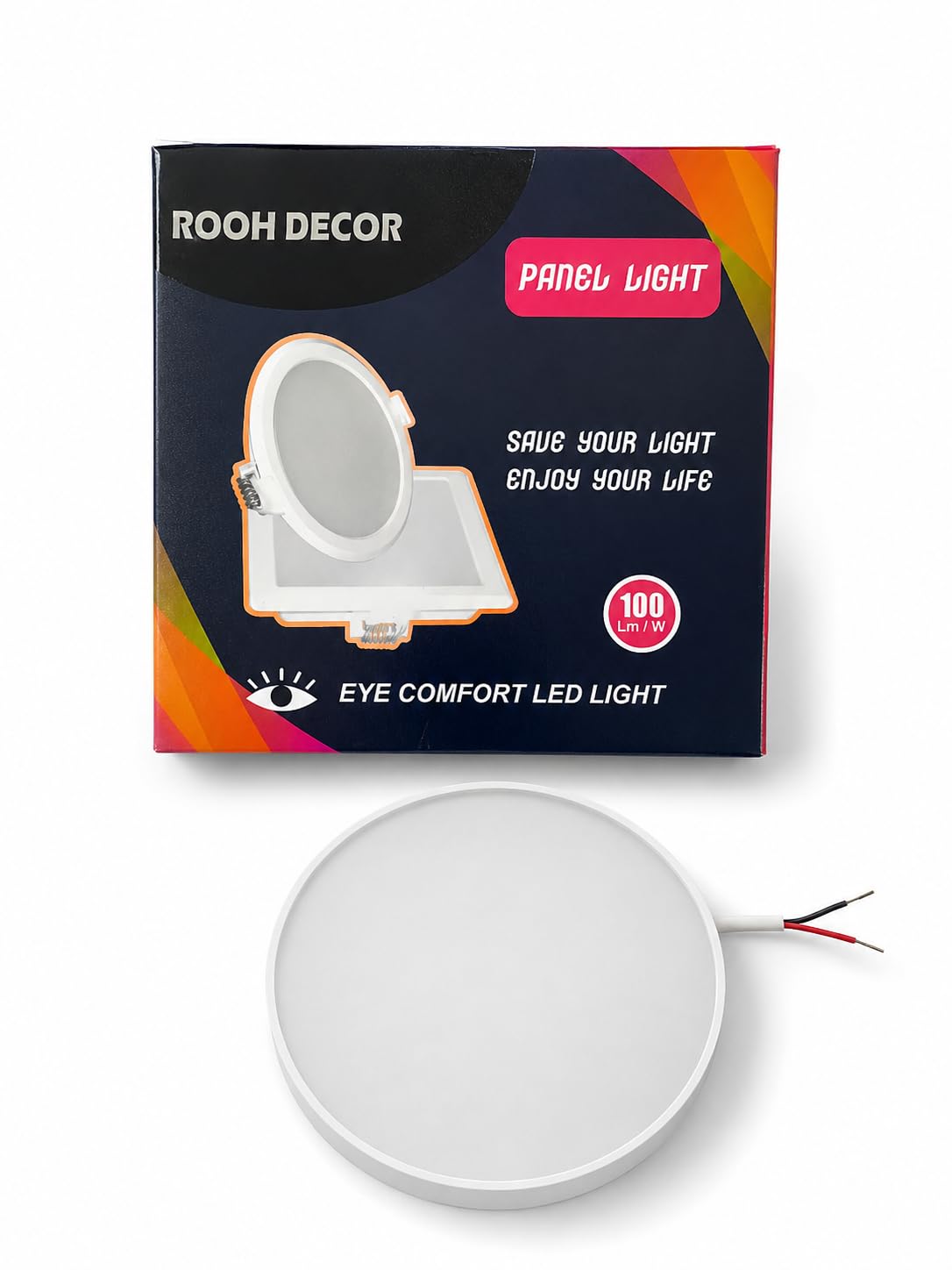 Surface Panel Ultra Series Rimless LED Light 8W | AC 85-265V 50Hz, Round Shape-image-32