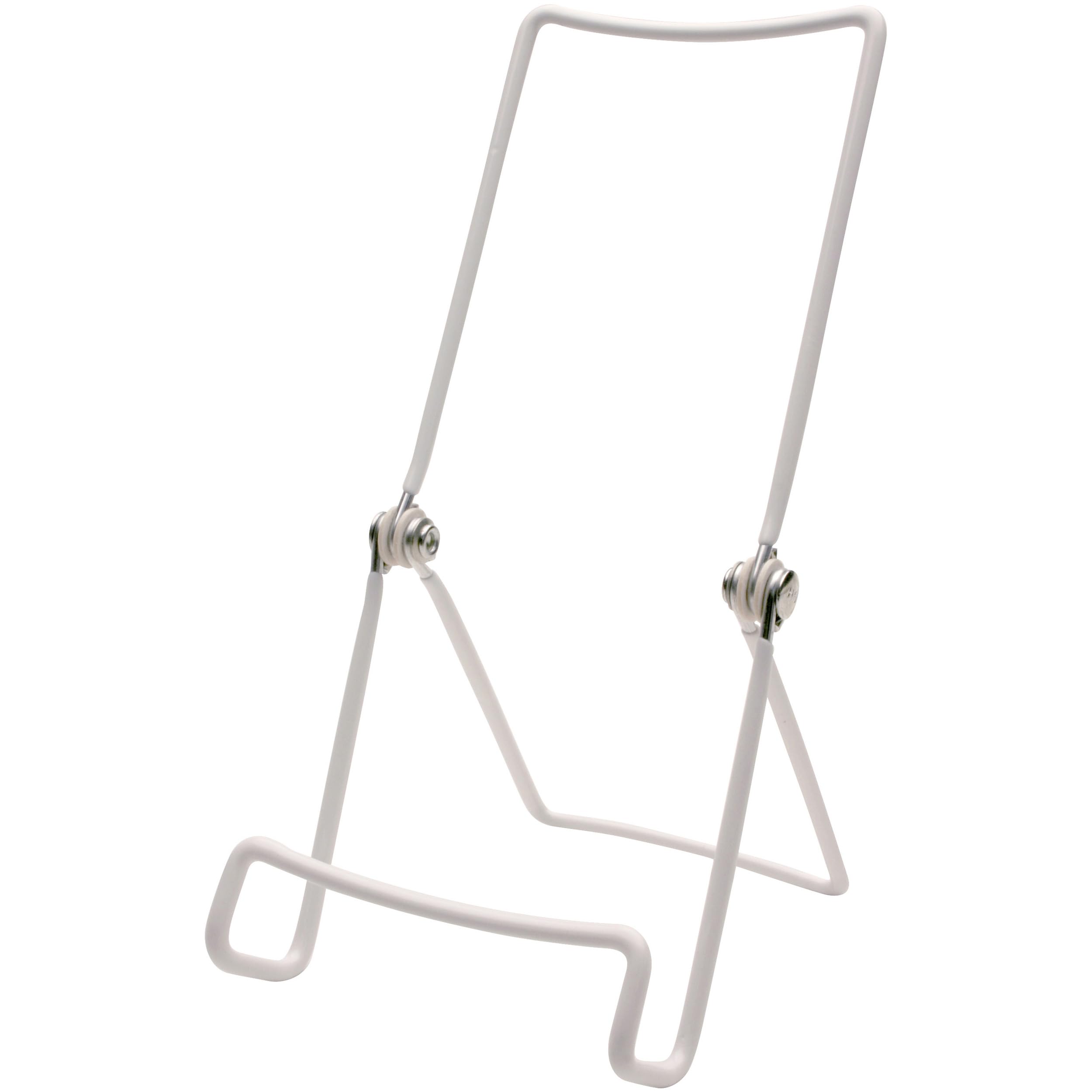Gibson Holders Three Wire Display Stand for Tablet, E-Readers, DVD's & Electronics and More ; Set of 2-3AC - White