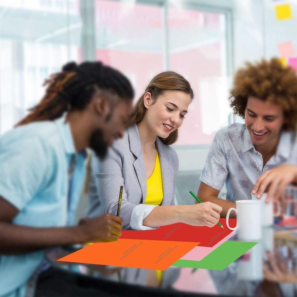 Color Copy Paper,20 Colors Double Sided Lightweight A4 Kraft Paper DIY Handmade Card Making,Handmade Folding Paper Craft Origami for Office School Home Supplies (100pcs) 3