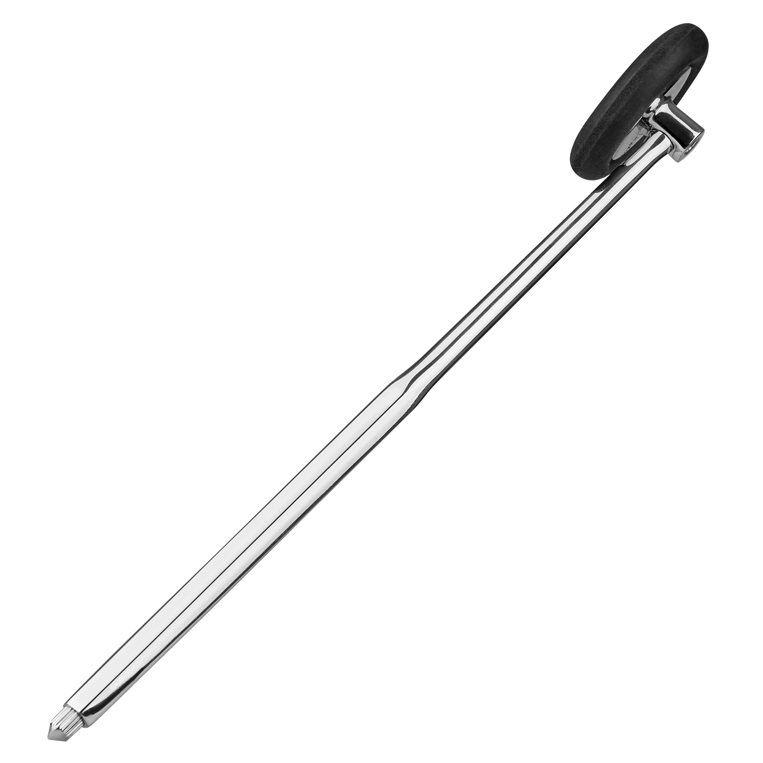 Reflexhammer nach Babinsky mit rundem Kopf und Nadel - 150 g schwer - verchromter rostfreier Edelstahl