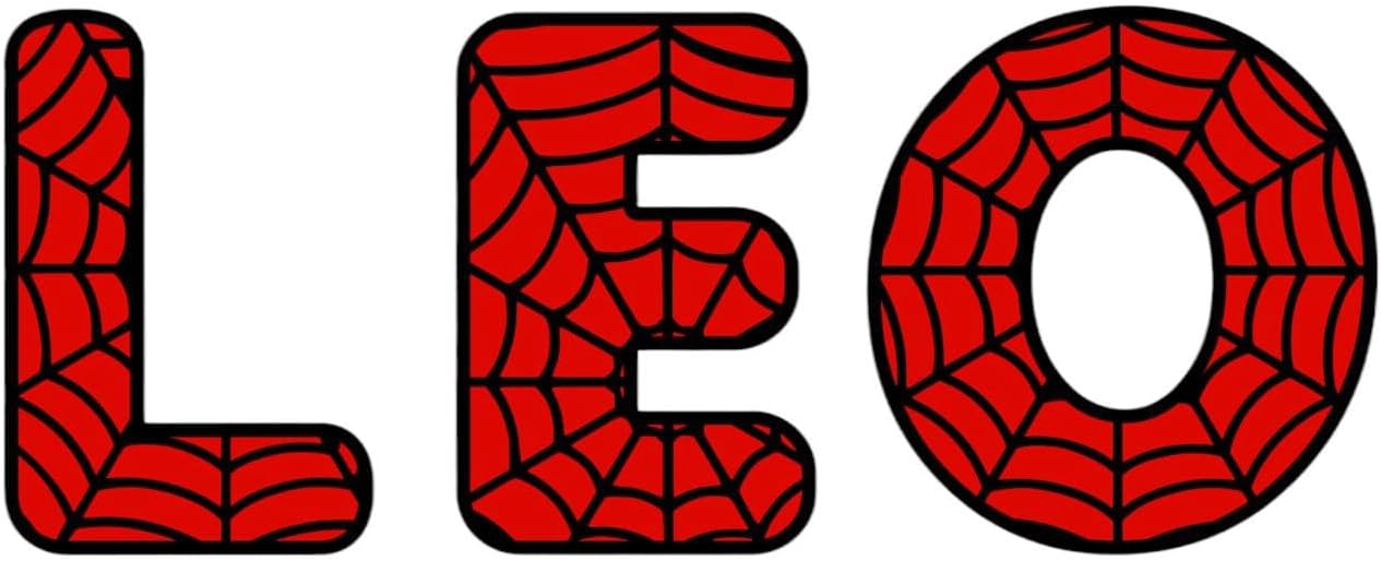 Spider Letters - Wooden Wall Letters - Kids Wall Signs - Nursery Wall Letter - Personalized Name Sign - Custom Name Signs - Baby Room Decor Gift - Nursery Wall Signs - Personalized Nursery Wall Name