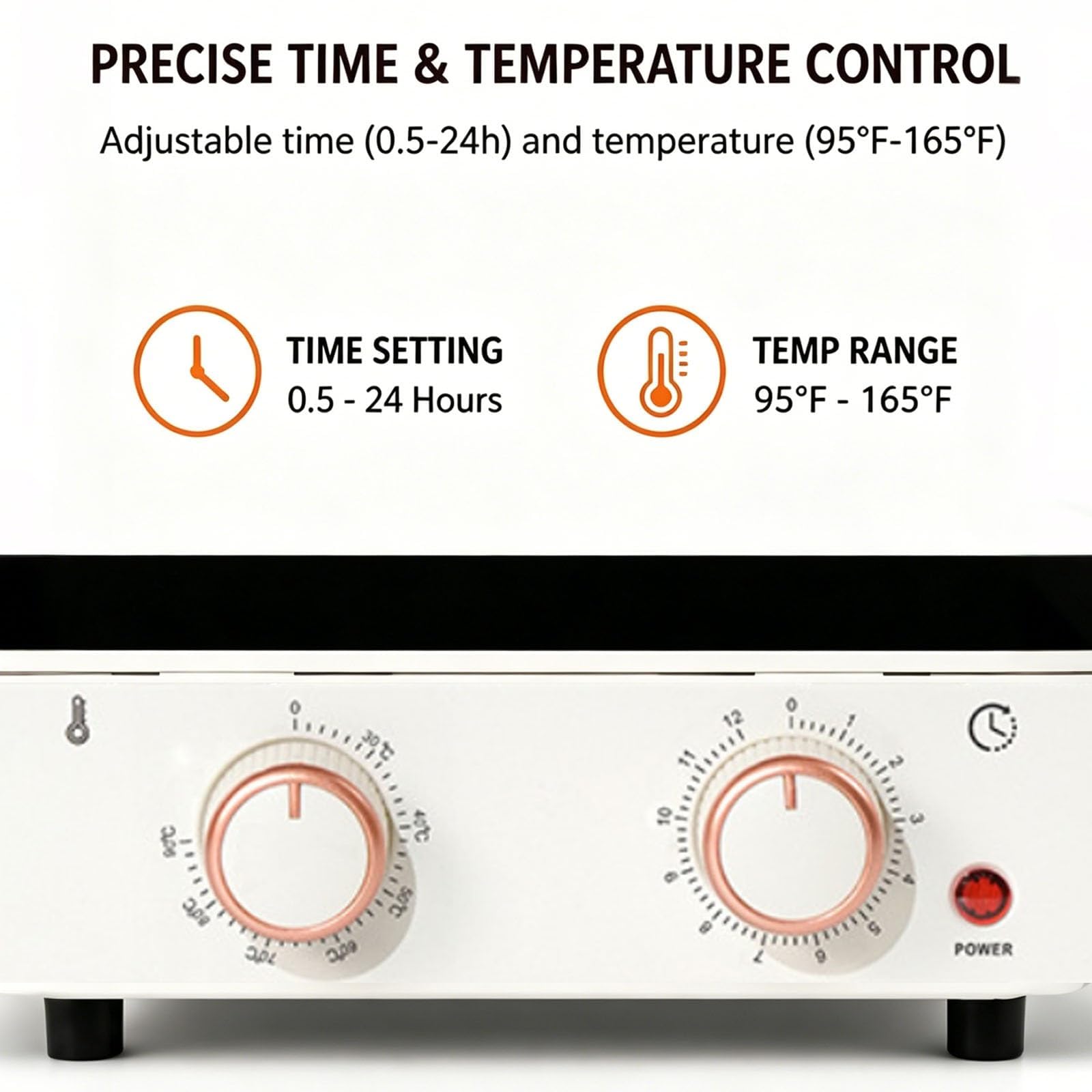 Disidratatore Elettrico per Alimenti a 8 Vassoi, Macchina Liofilizzatrice da 250W con Controllo Digitale della Temperatura 30-90°C, Timer da 12 Ore per Jerky, Carne, Frutta, Verdure e Snack