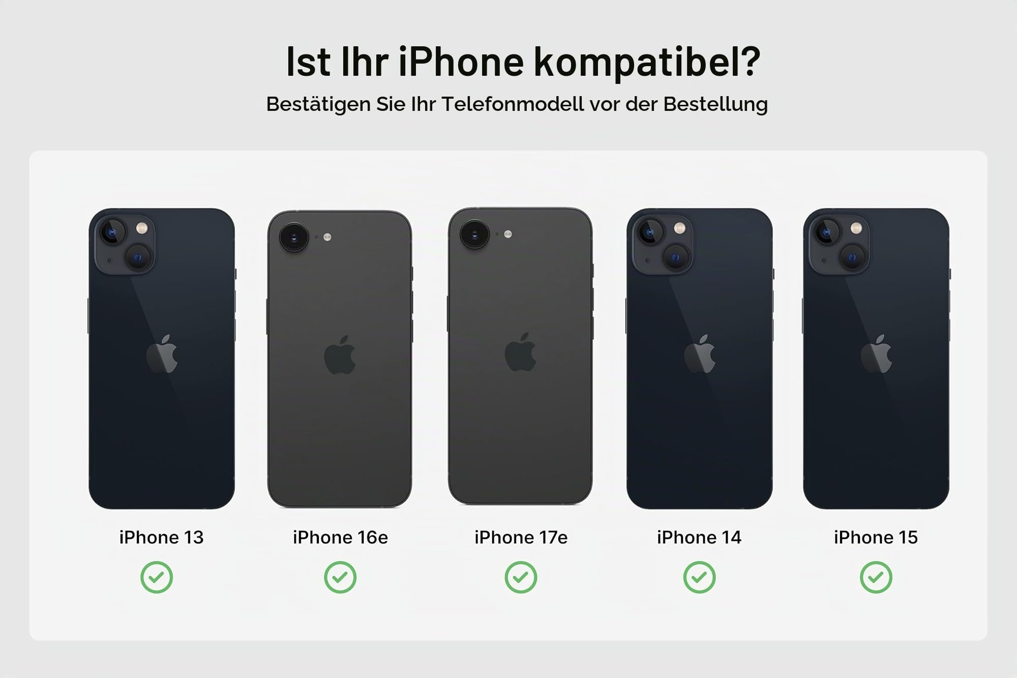 OtterBox Clear Case mit MagSafe für iPhone 15, Narwhal
