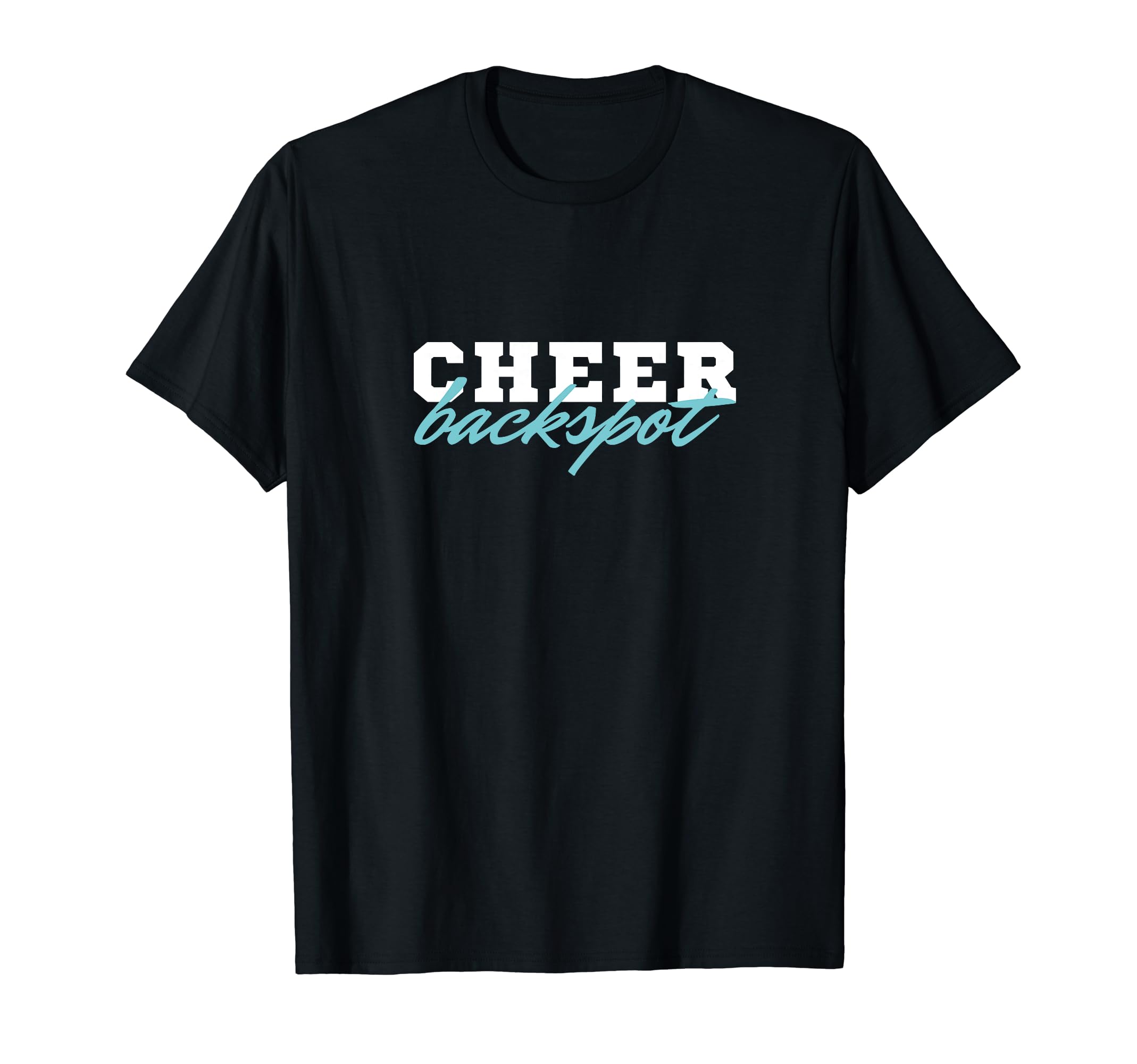 Cheer Backspot T-Shirt, Black