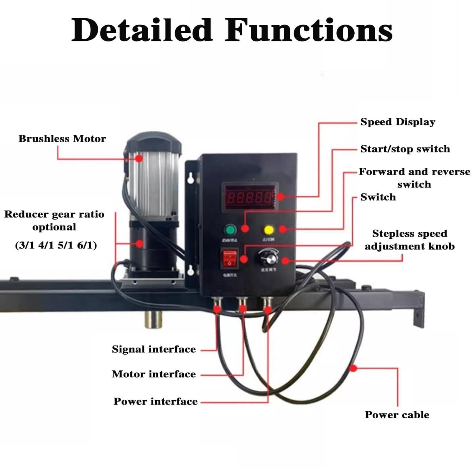 Mezcladora de Pintura eléctrica de pie, máquina mezcladora de Pintura Comercial, mezcladora de Tanque, Equipo de Mezcla de Pintura para agitador de disolvente de Tinta, 5 Cylinder-S