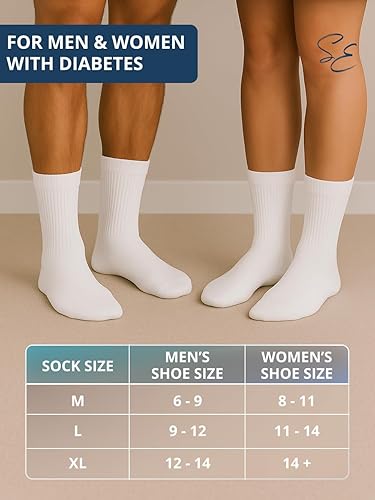 Miniatura 6 de Special Essentials 6 pares de calcetines de algodón para hombre y mujer GrisBlanco