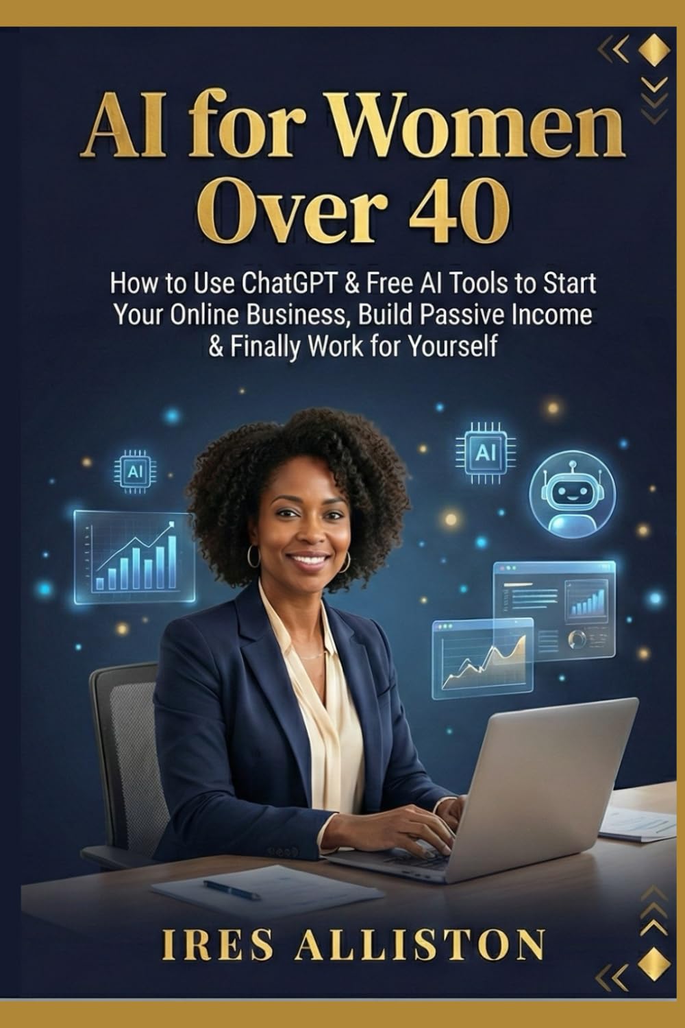 AI FOR WOMEN OVER 40: A Complete Beginner’s Guide to Making Money Online with ChatGPT — No Tech Skills Required