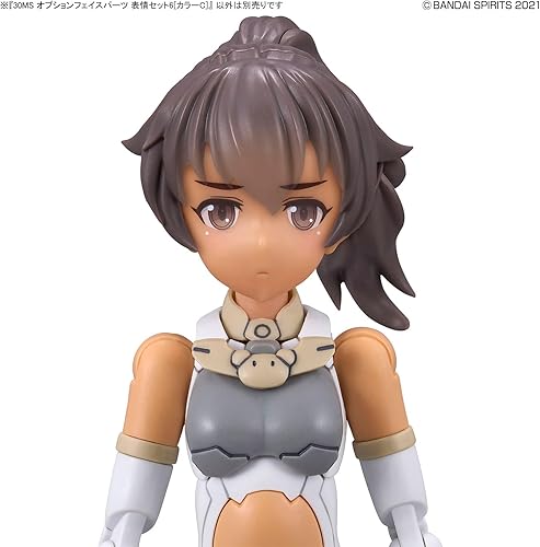 Miniatura 6 de Bandai 30MS Option Face Parts Facial Expression Set 6 Color C