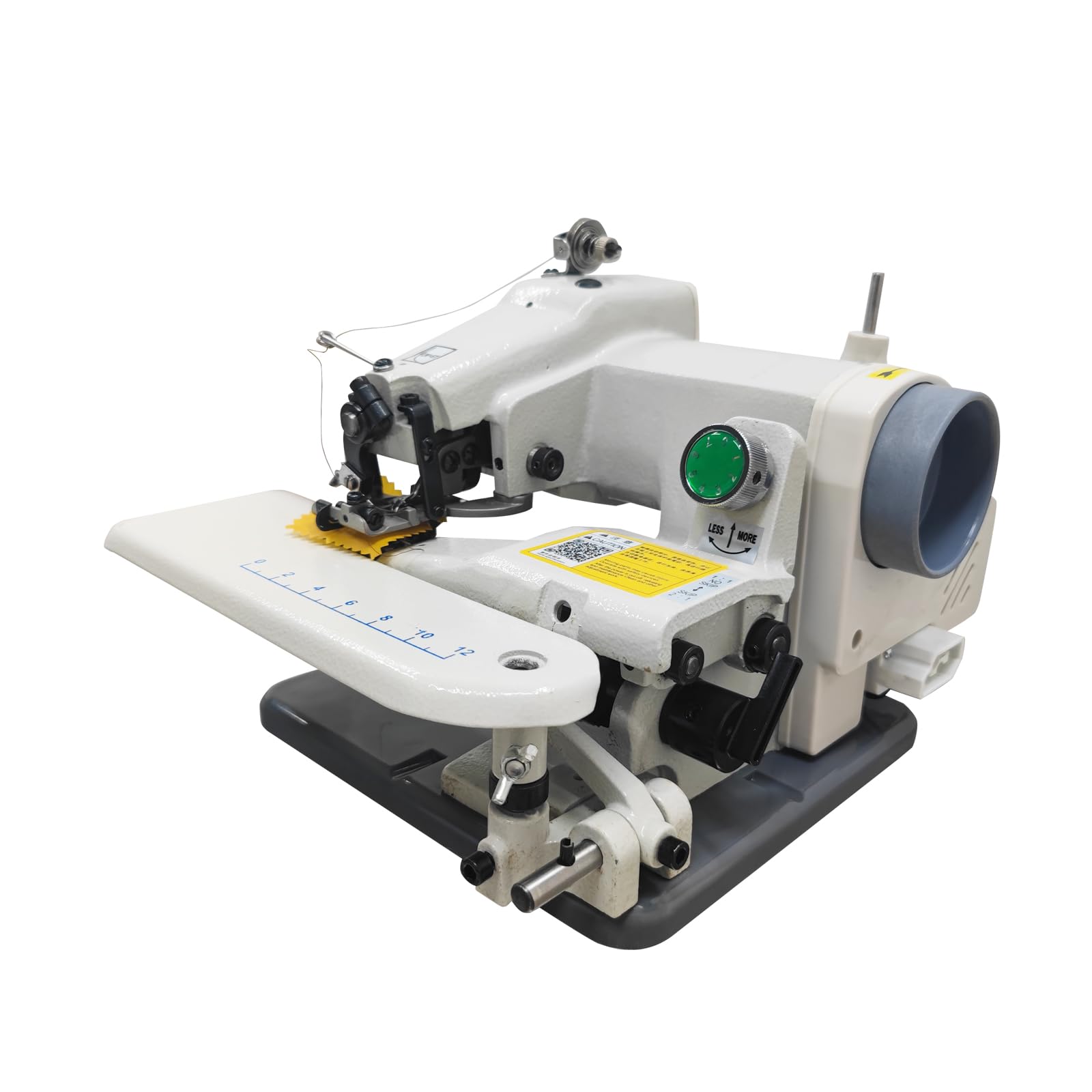 Machine à coudre portable à angle mort 110V pour finitions haut de gamme