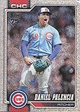 2026 TOPPS SANDGLITTER #158 DANIEL PALENCIA CHICAGO CUBS BASEBALL OFFICIAL TRADING CARD OF MLB