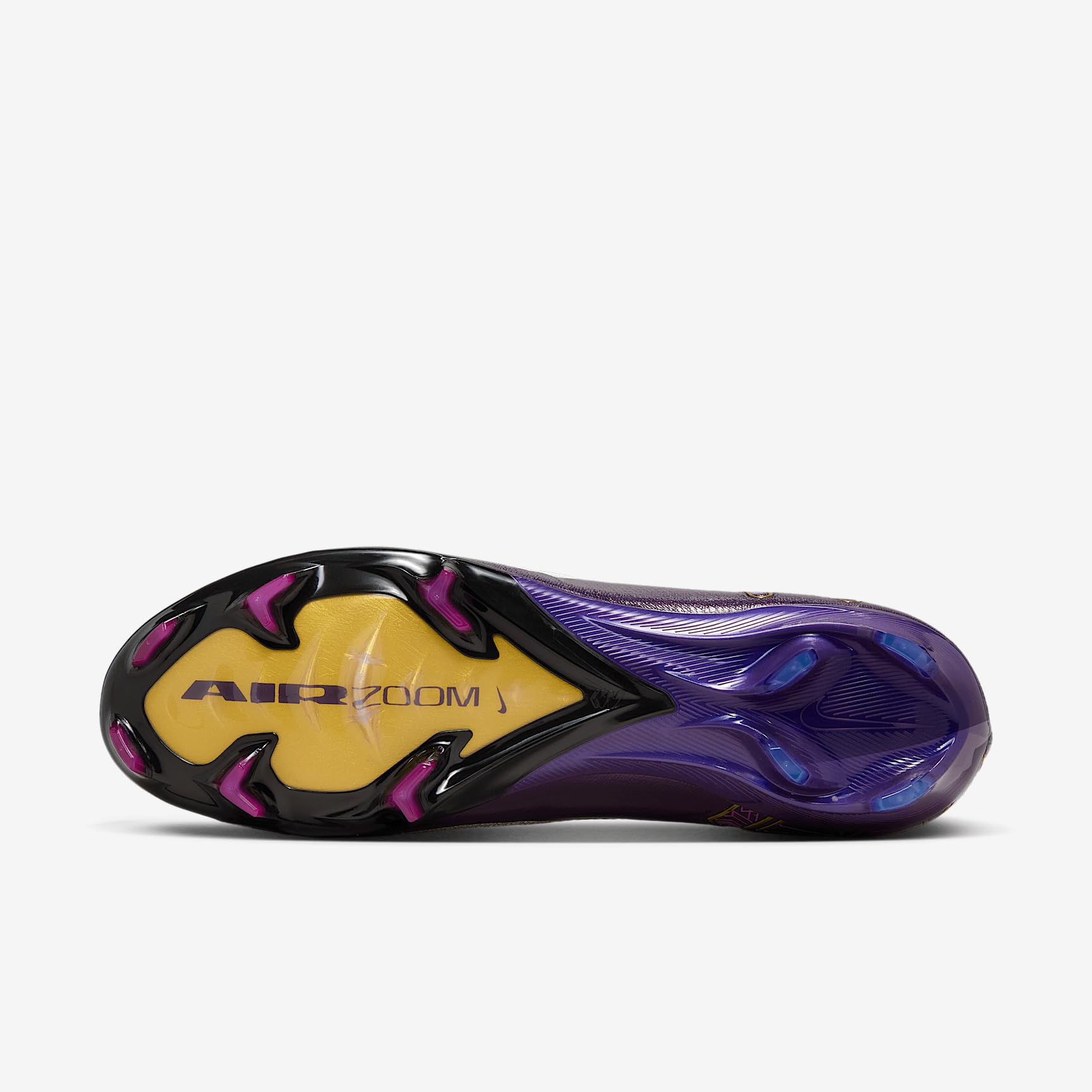 Nike Mercurial Superfly 10 Elite Kylian Mbappe FG High-Top Soccer Cleats (FQ8692-500, Grand Purple/Pale Ivory) Size 8