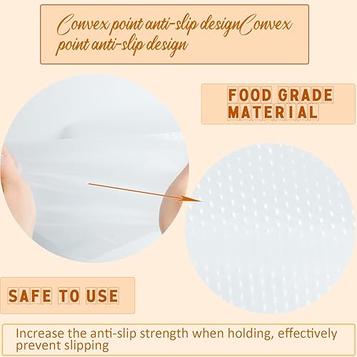 Miniatura 4 de 100 bolsas de pastelería desechables extragruesas  Bolsas de plástico profesionales para pastelería para pasteles, cupcakes, galletas y glaseado