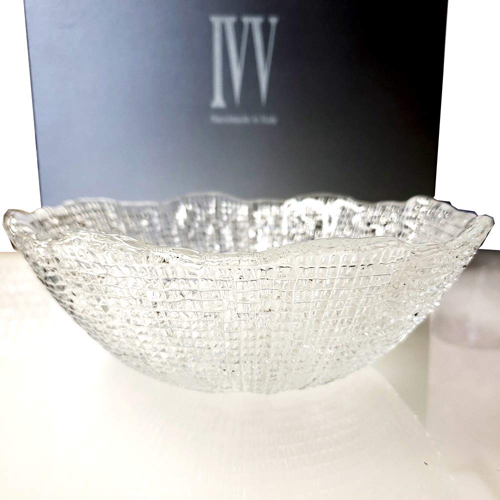 diamantè ensaladera cm. 20 cristal transparente