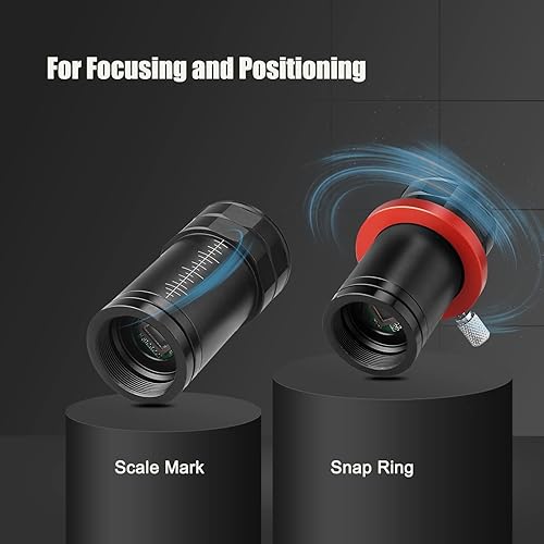 Miniatura 3 de SVBONY Cámara guía SV905C, sensor CMOS de 1.23MP, cámara de astrofotografía USB2.0 de 1.25 pulgadas con revestimiento AR, para navegación autónoma y
