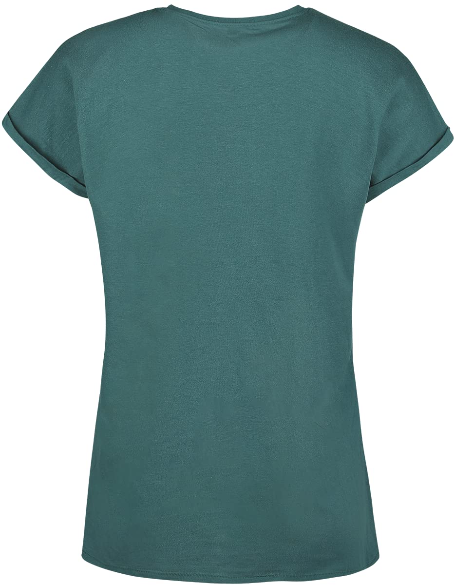 Nirvana Something In The Way Frauen T-Shirt blau Band-Merch, Bands