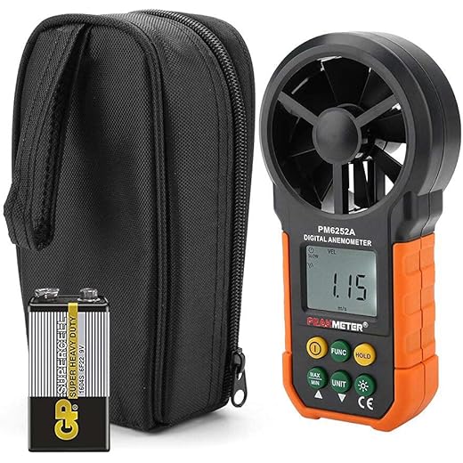 amiciSense PM6252A Digital Anemometer