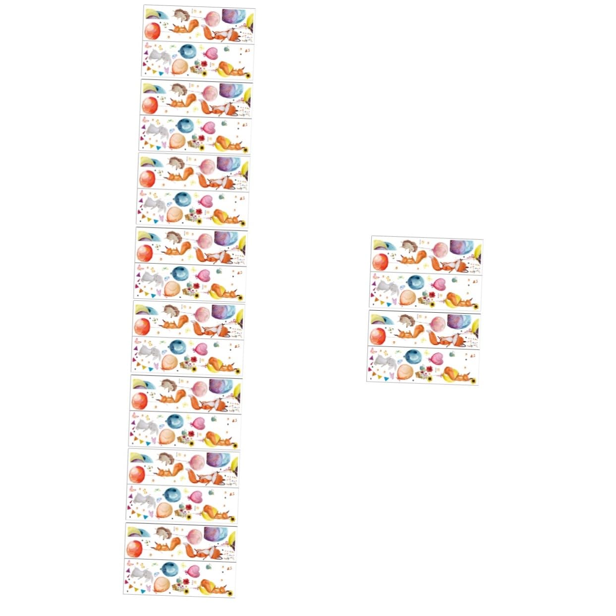 Chambre decalcomanie murale pour chambre d enfant sticker mignon renard lavable