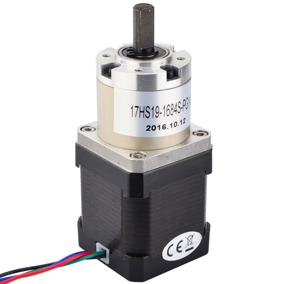 STEPPERONLINE Nema 17 Motoriduttore 14:1 Ingranaggio planetario Coppia alta 1,68 A CNC Motore passo-passo