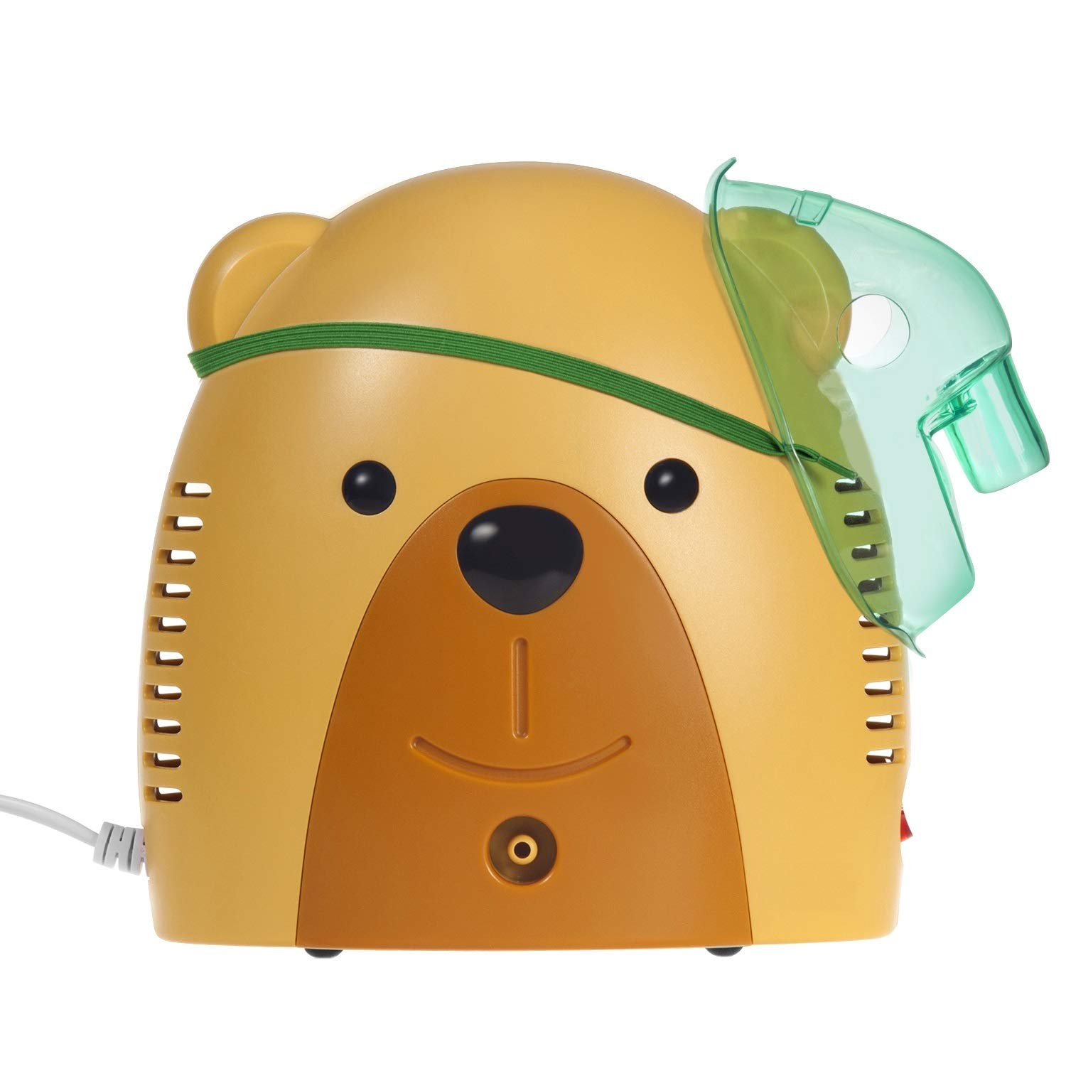 Maclean PR-811 Inhalator Inhaliergerät Set für Kinder und Erwachsene Vernebler Inhalation (Bär)