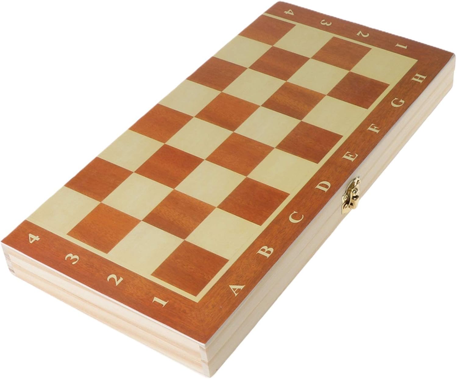 3 in 1 Wooden Set Board Travel Games Chess Backgammon Set Folding Portable Board Game Set