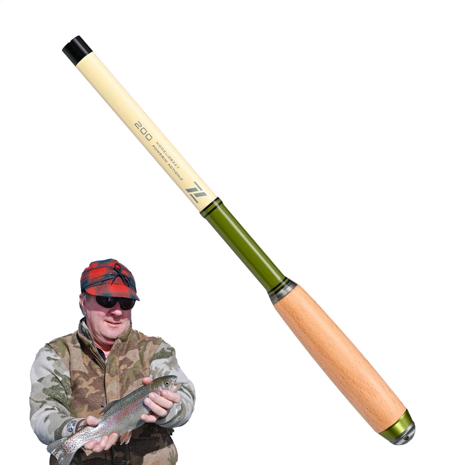 Siuwddee Pocket Fishing Pole | Telescopic Miniature Fish Rod | Portable Outdoor Supplies, Extendable Fishing Pole With Non-slip Handle For Anglers And Amateurs