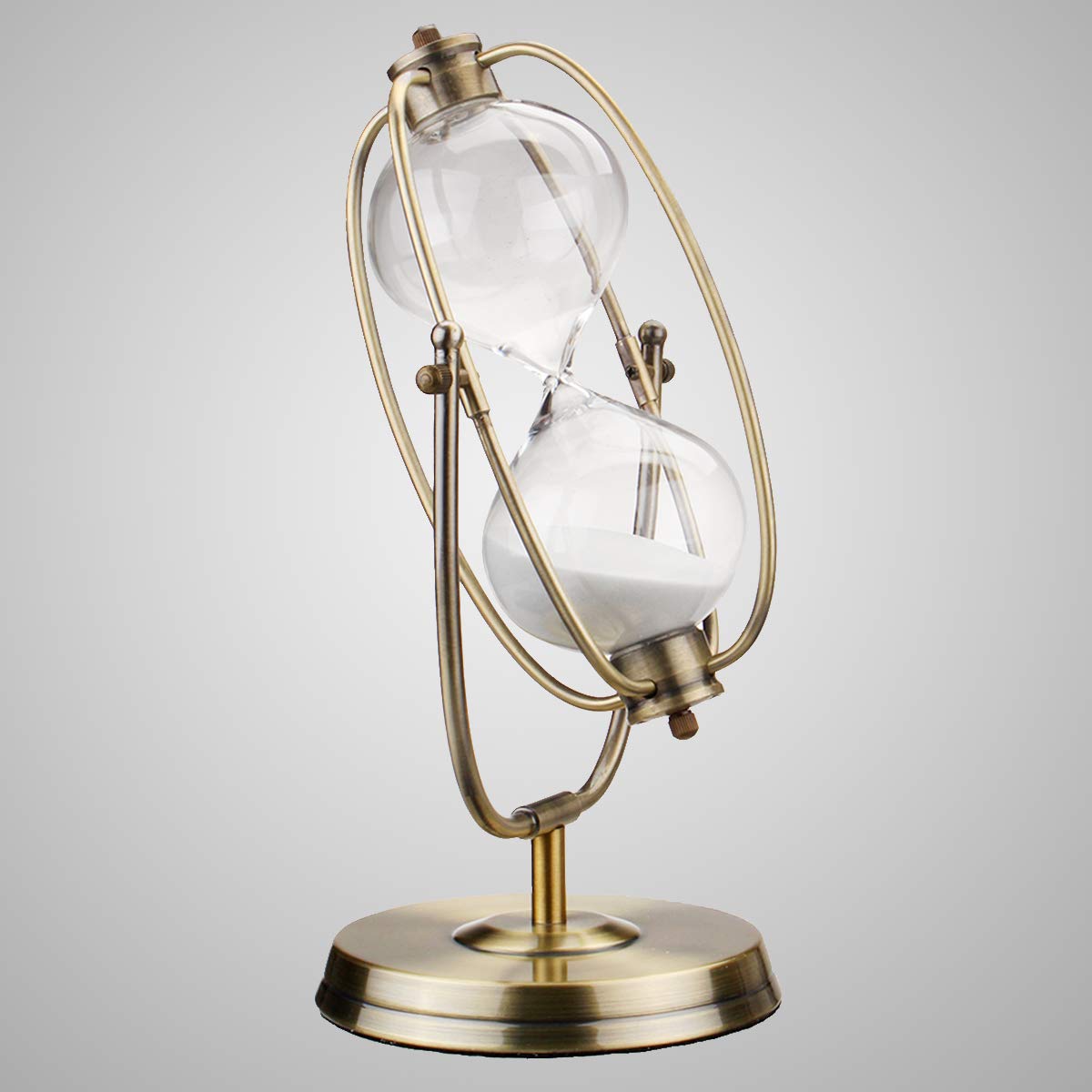 MJJEsports 30 Minutos Rolating Sand Reloj De Arena Sandglass Arena Reloj Temporizador De La Habitación De Casa Decoraciones Regalo