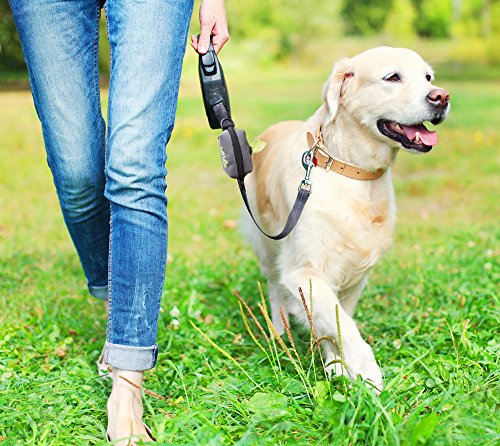 Tuff Mutt Dog Poop Bag Holder For Leash, Accessory For All Leashes, Lightweight Doggie Poop Bag Dispenser Allows For Easy Access To Pet Waste Bags, Includes Earth Rated Doggy Bags For Poop Holders #TOP4