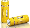 JESSY 18500 3.2V Rechargeable Battery, LiFePO4 18500 3.2V 1000mAh 3.2volt Solar Batteries for Outdoor Solar Lights, Security System Panels,Flashlight 2 Pack