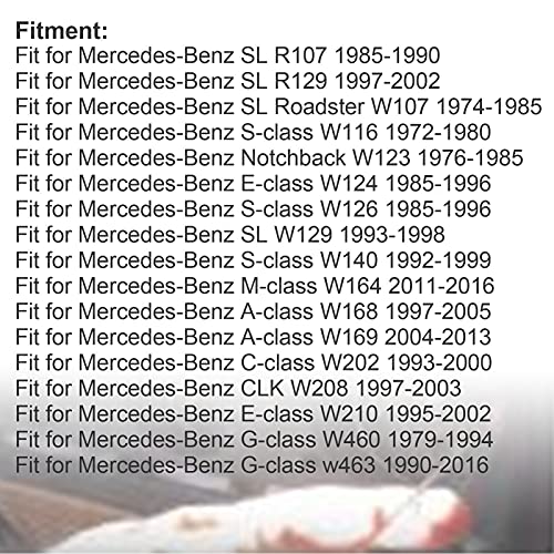 CHICIRIS Gancio per Estrattore per Tachimetro da 2 Pezzi, Estrattore per Tachimetro in Acciaio Inossidabile Antiruggine per Benz R107 W107 W114 W202