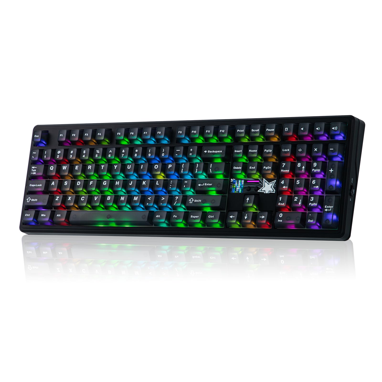 Amazon | EPOMAKER x AULA F108 PRO V2 ワイヤレスメカニカル