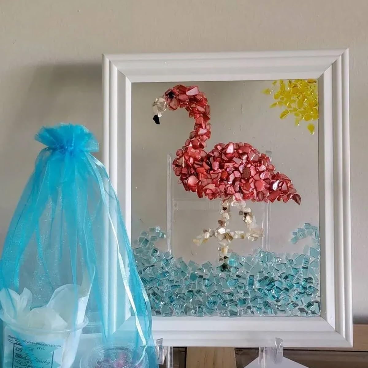 ＊シーグラスアート BOX＊ Amazon.com: 2024 New Sea Glass Art Kit for Adults - DIY