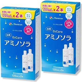 Amazon | [120ml×4本] メニコン 02ケア アミノソラ 2箱セット