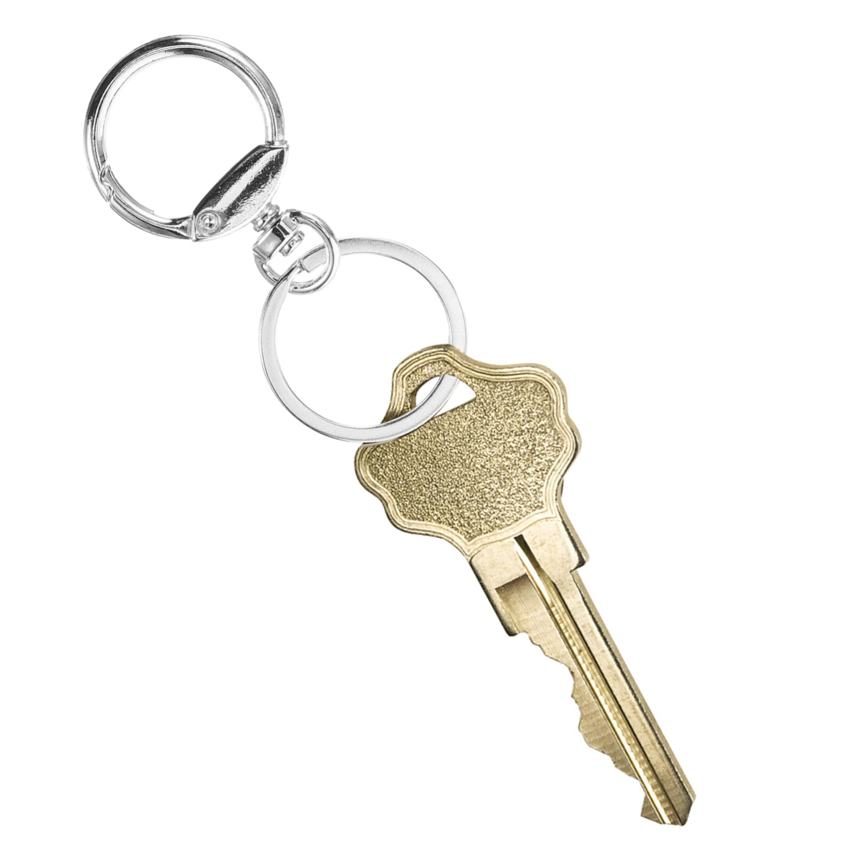 ARTIBETTER 3 Set Portachiavi Metallo Zincato Da Clip Per Portachiavi Accessori Fai Da Te Per Creazioni Uniche E Decorazioni Resistente E Leggero Per Chiavi E Pendenti 10 Pezzi*3