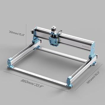 SainSmart Genmitsu 4040-PRO MAX CNC Router + XZ-axis Extension Kit + Y-Axis Extension Kit+ 3pcs Threaded Inserts 2060 MDF Spoilboard