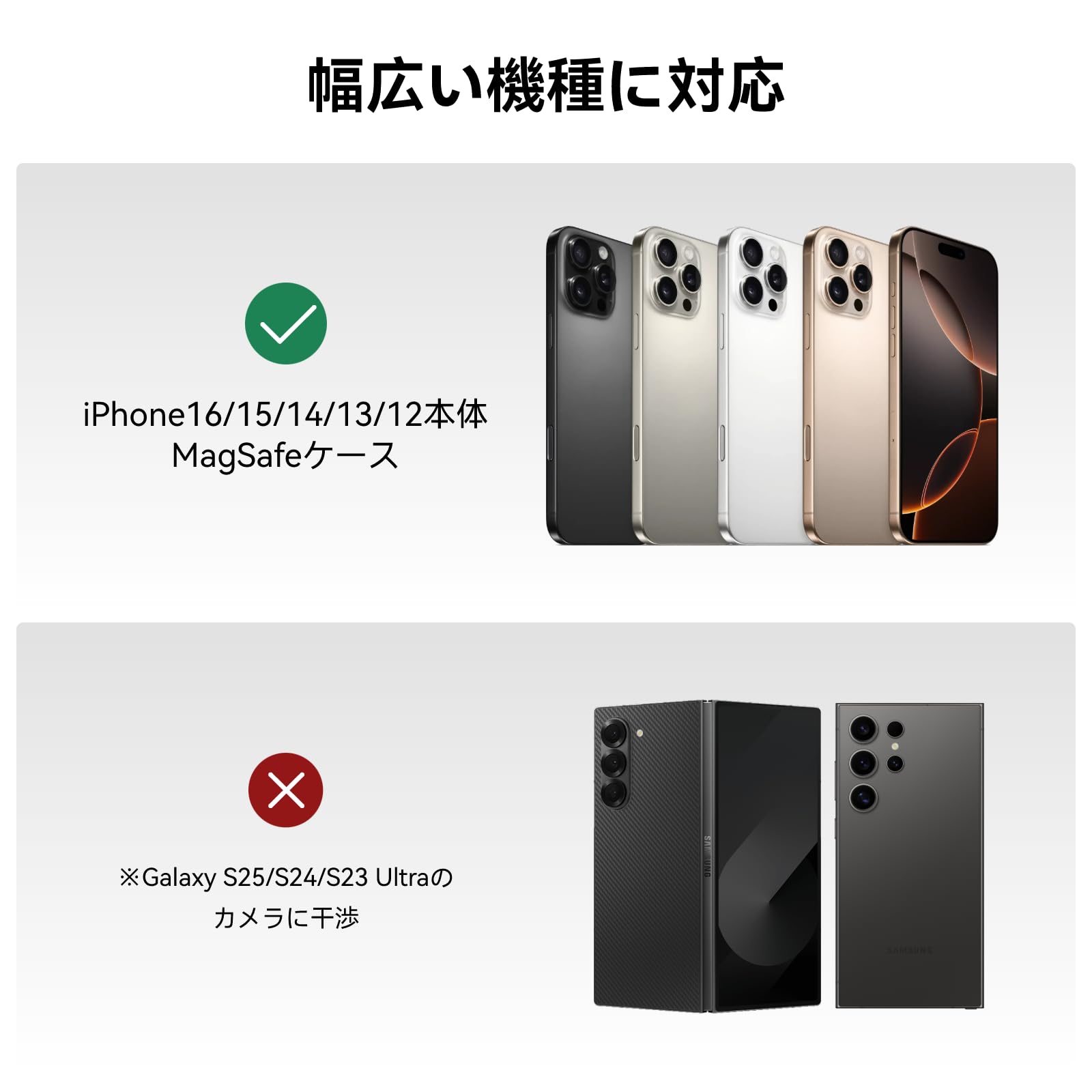 Amazon.co.jp: PITAKA Qi2 Mobile Battery, Lightweight, Slim MagSafe