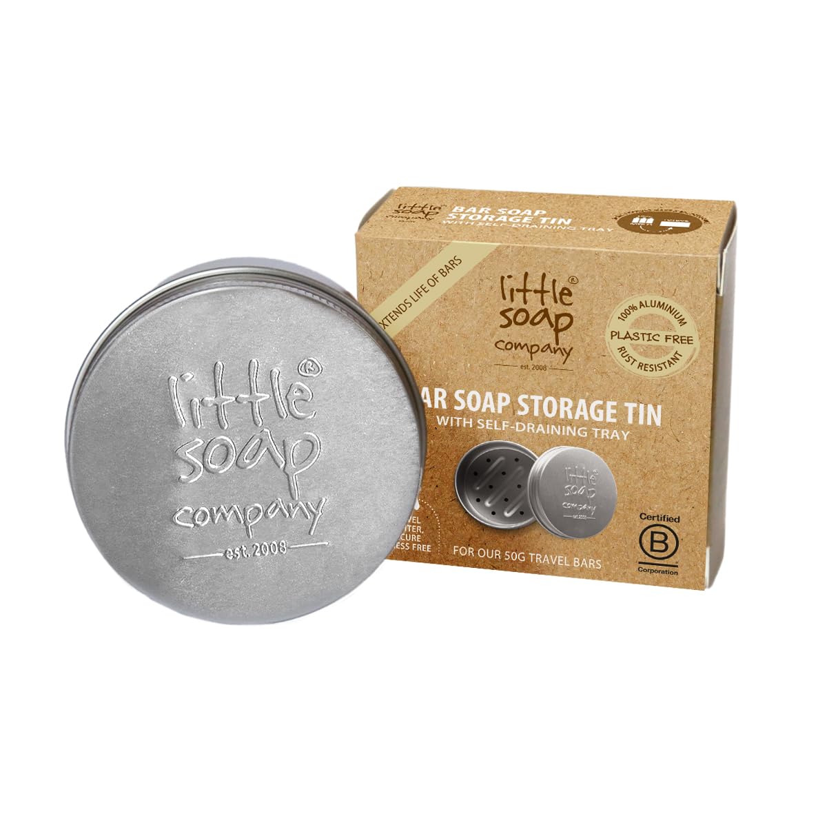 Contenitore sapone di latta - Italia
