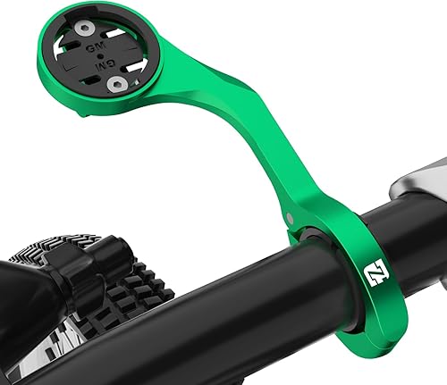 Soporte frontal para computadora de bicicleta Garmin y Wahoo Bike Gps, diseño de soporte de computadora para manillar de bicicleta de 1.008 in y