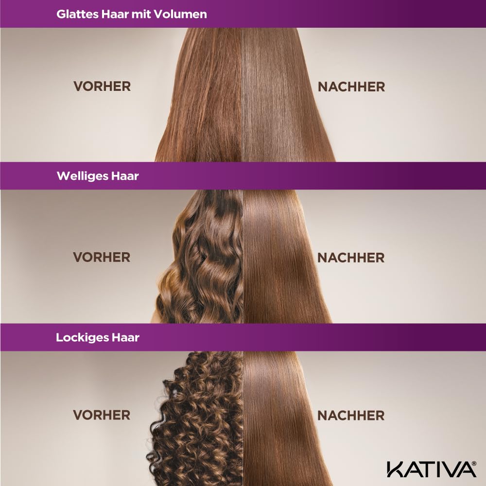 Kativa Haarglättung Keratin Xpress - black