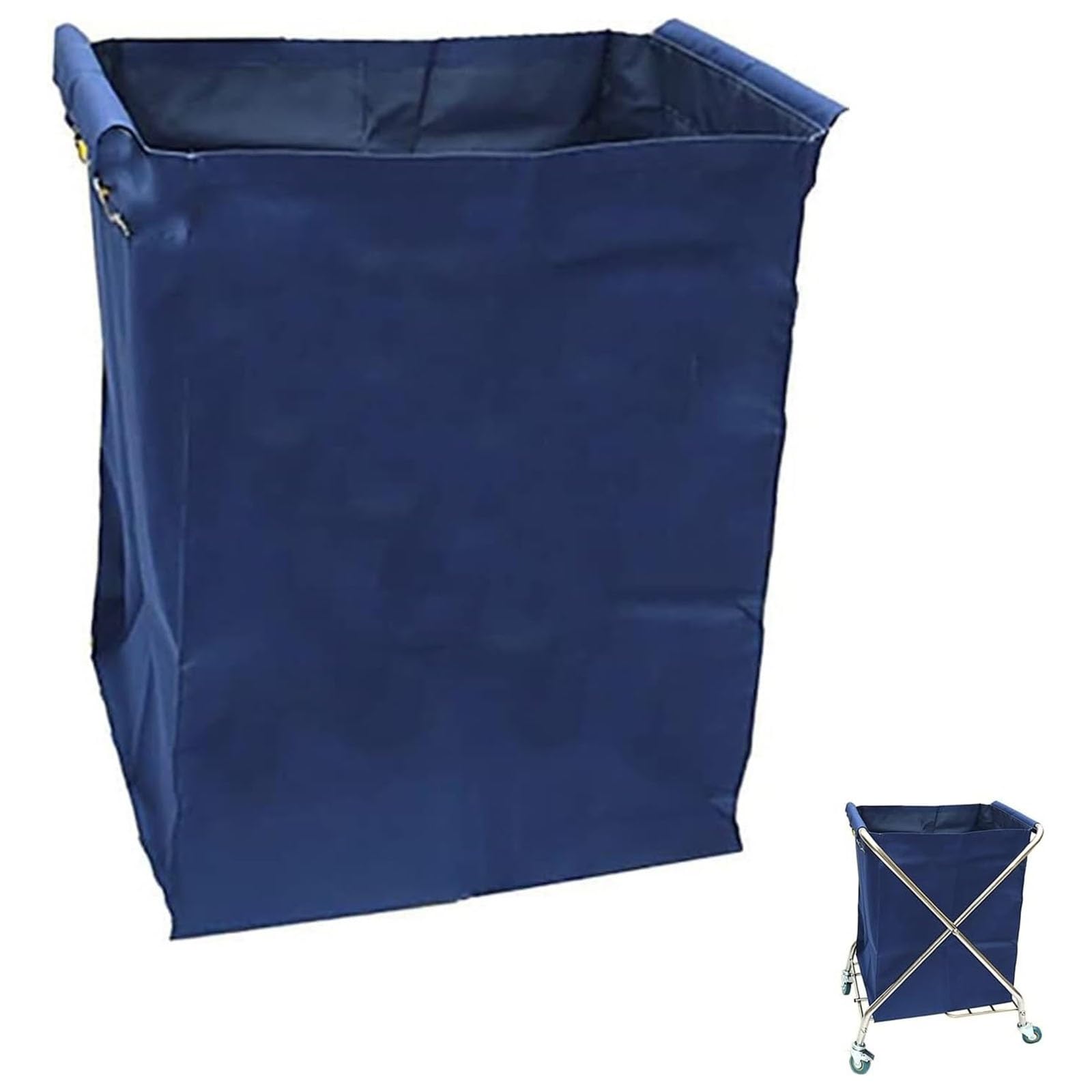 Forro para carrito de lavandería bolsa de almacenamiento Oxford para cesta comercial