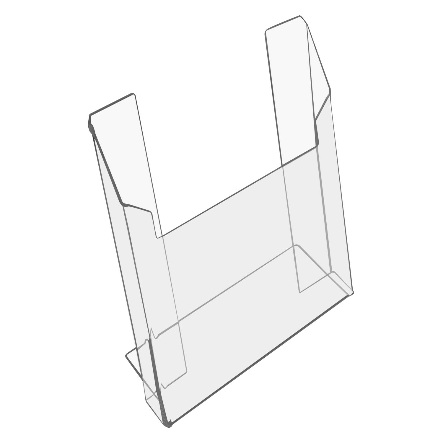 HMF 46962 Acryl Prospekthalter – DIN A4 Hochformat