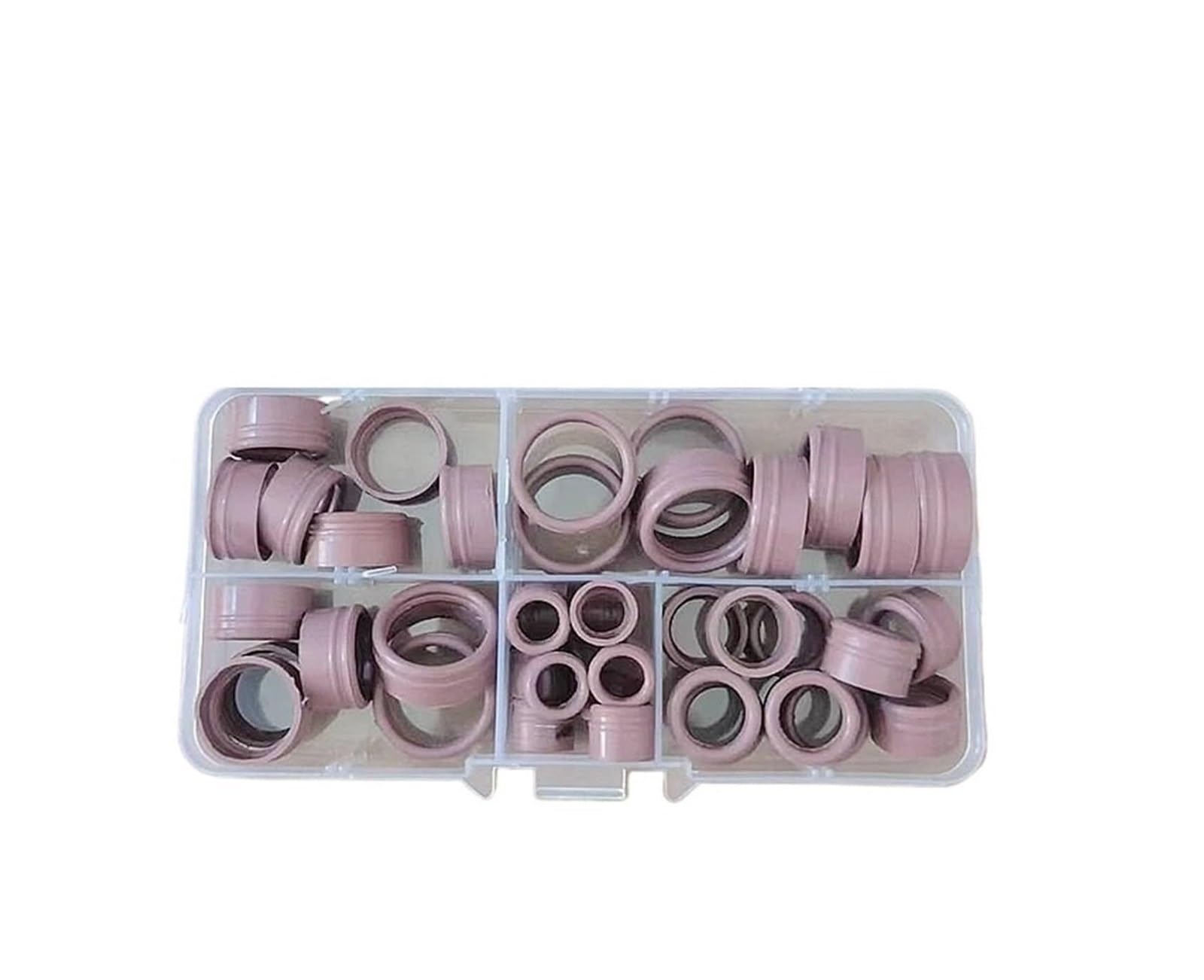 Junta tórica de sellado Anillo de goma de sellado de junta de tubería de aire acondicionado,Material Confiable(16PCS)