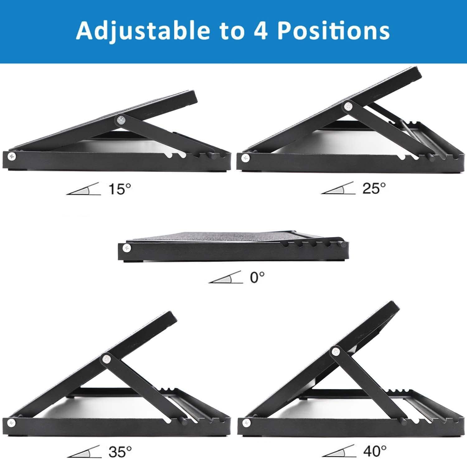 Placa Portátil De Estiramiento De Pantorrilla,Pedal De Estiramiento De Fitness,Tabla Inclinada Ajustable y Estirador De Pantorrilla,5 Ángulos Ajustables,Para Uso Doméstico,Gimnasio
