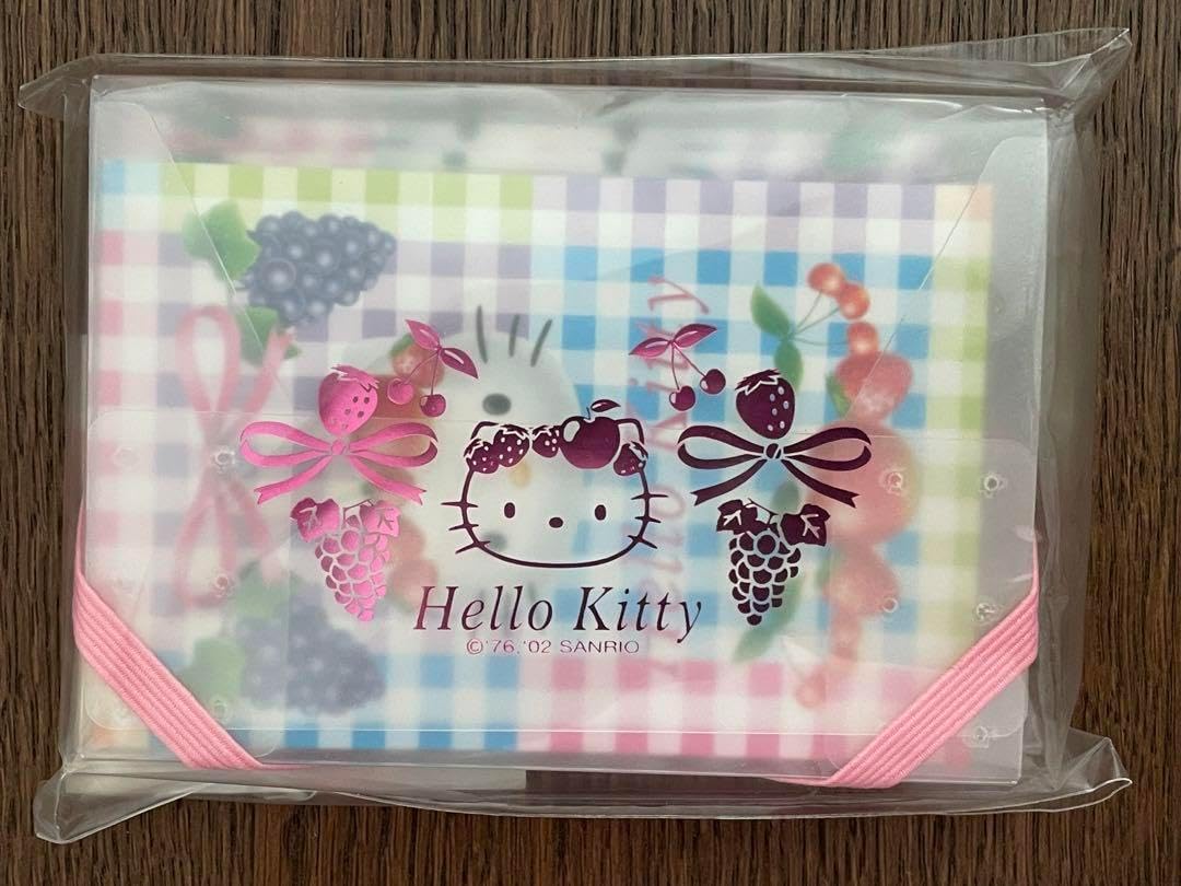 レア♡サンリオ♡キティ フルーツ 手渡しレター メモセット 2002年 レア♡♡ｷﾃｨ フルーツ 手渡しレター メモセット 2002年 レア