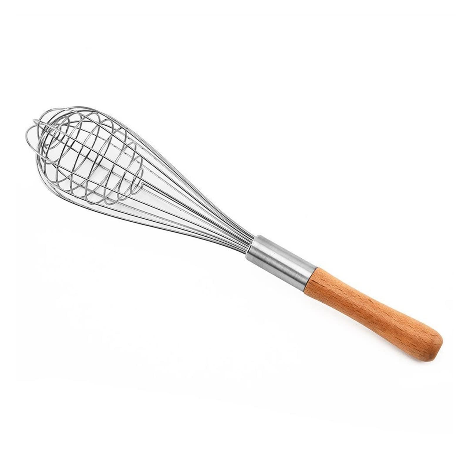 Saturey Frusta da Cucina Uovo di Acciaio Inossidabile Whisk Cucina Uovo Beater Utensile da Cucina for miscelazione Whisking Whisking Beating Kitchen Accessories Attrezzi Uovo Sbattitore a Mano