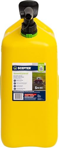 Miniatura 9 de Scepter SmartControl - Jarra de plástico de 5 galones y 18.9 litros con boquilla de flujo controlable, color amarillo