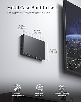 grrさん ONLY Amazon.com: BrosTrend 8-Port 2.5G Ethernet Switch Multi