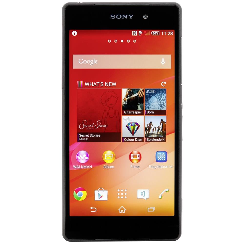 Sony Xperia Z2 - Smartphone Android (ecran 5.​2 pouces, appareil photo 20.​7 Mp, 16 GB, Quad-​Core 2.​3 GHz, 3 GB RAM) - Noir [import Europe]